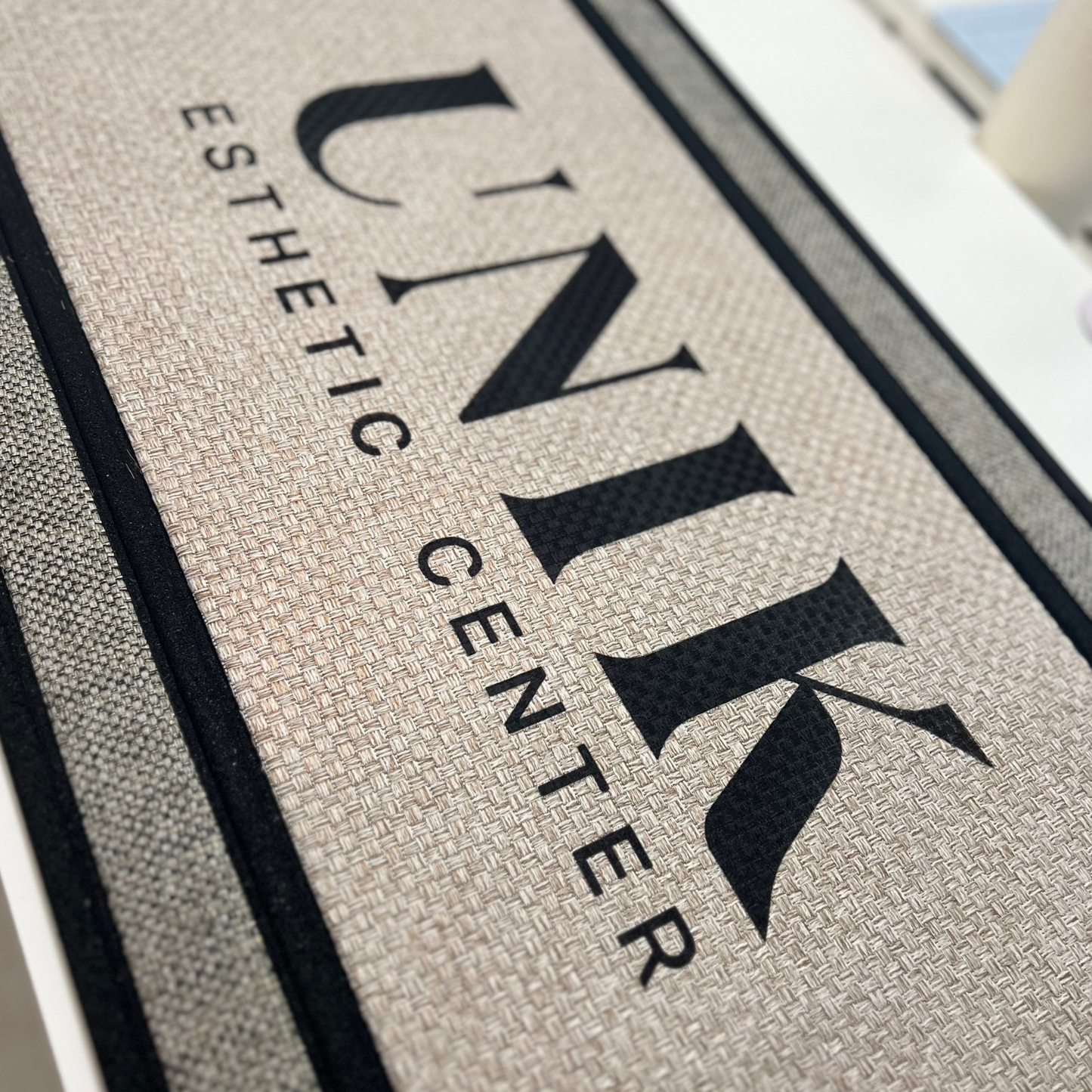 Custom Logo Heavy-Duty Doormat – Professional Branding for Your Entryway