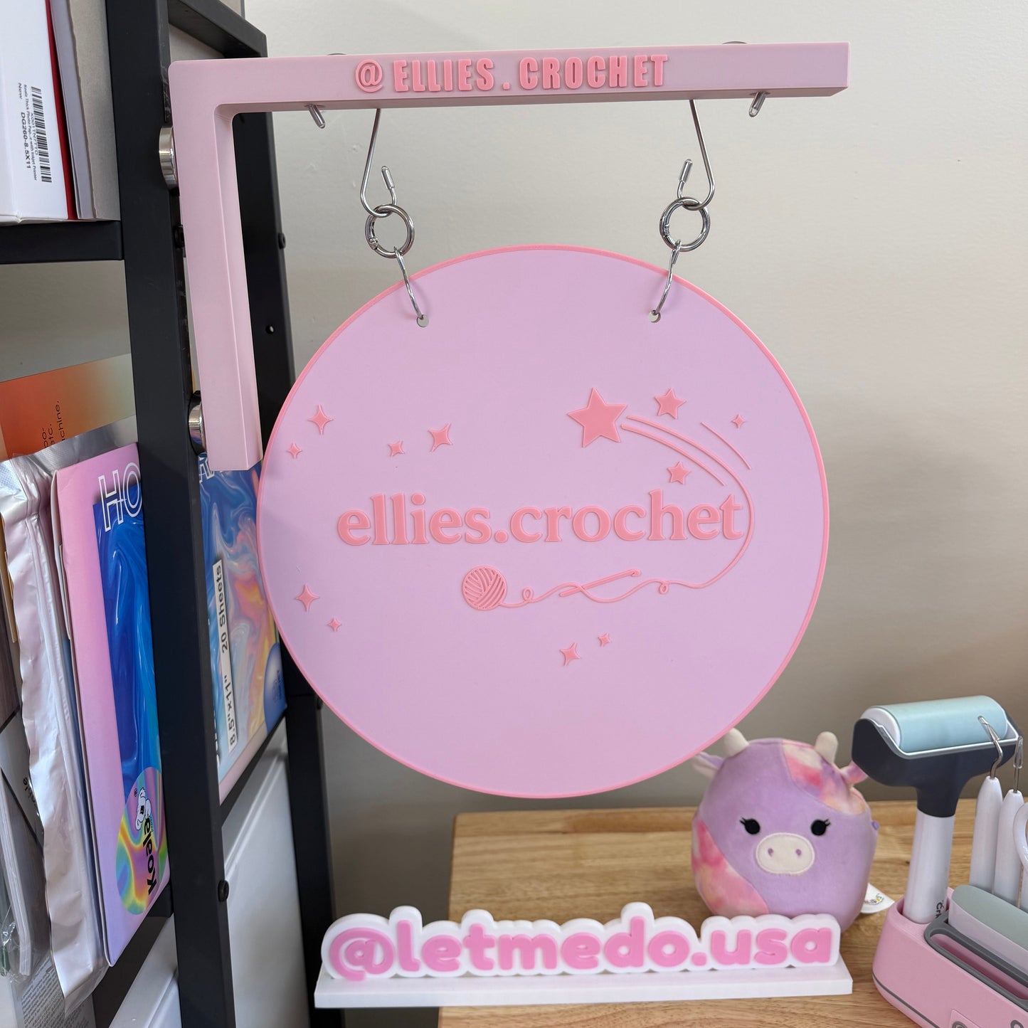 Custom Magnetic 3D Printed Business Logo Tent Sign