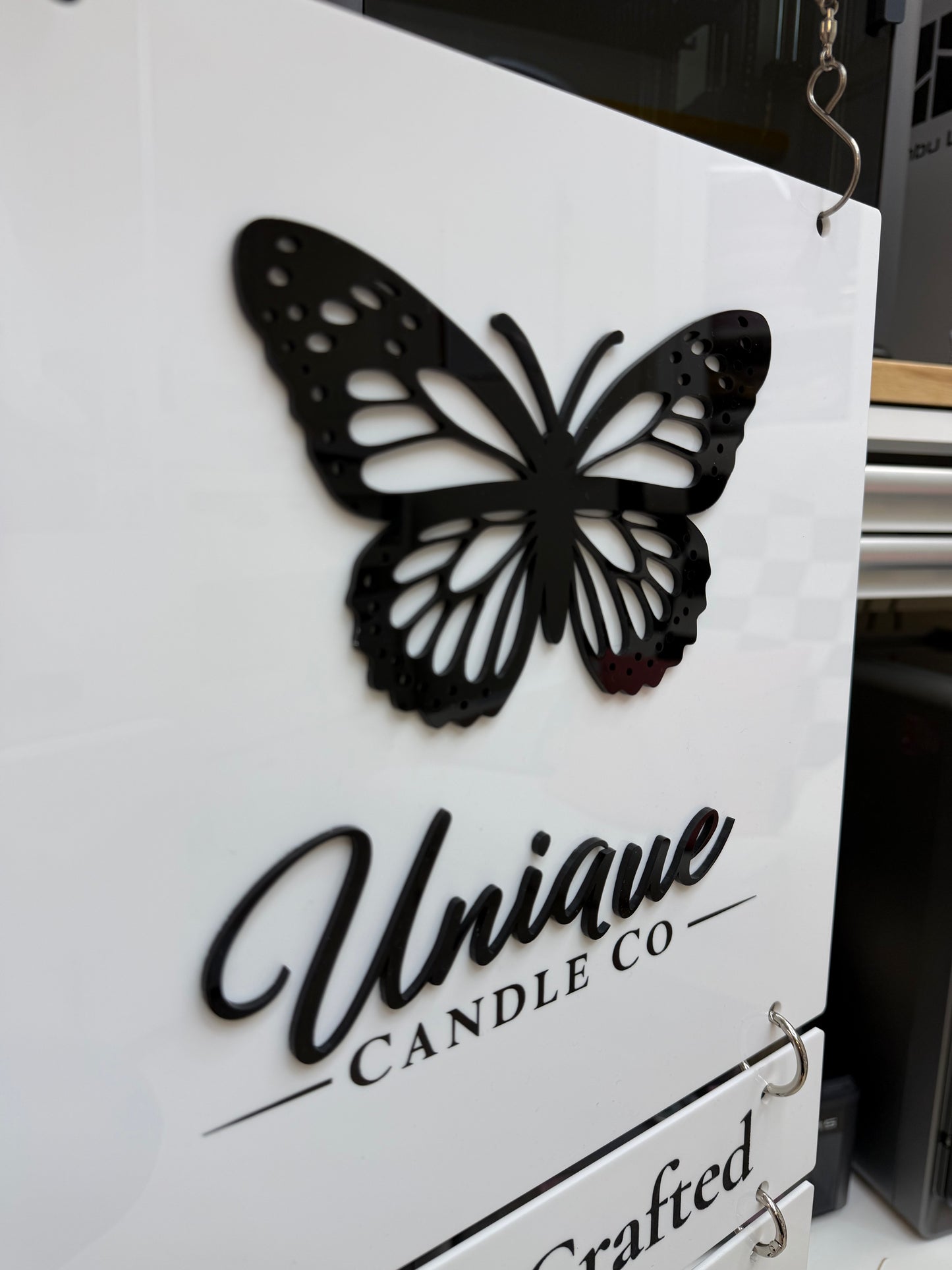 Letrero magnético personalizado de carpa con logotipo superpuesto de primera calidad