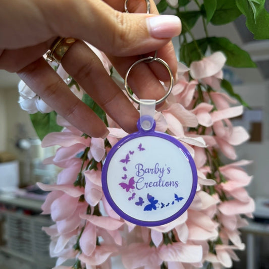 Custom Smart Keychain with NFC