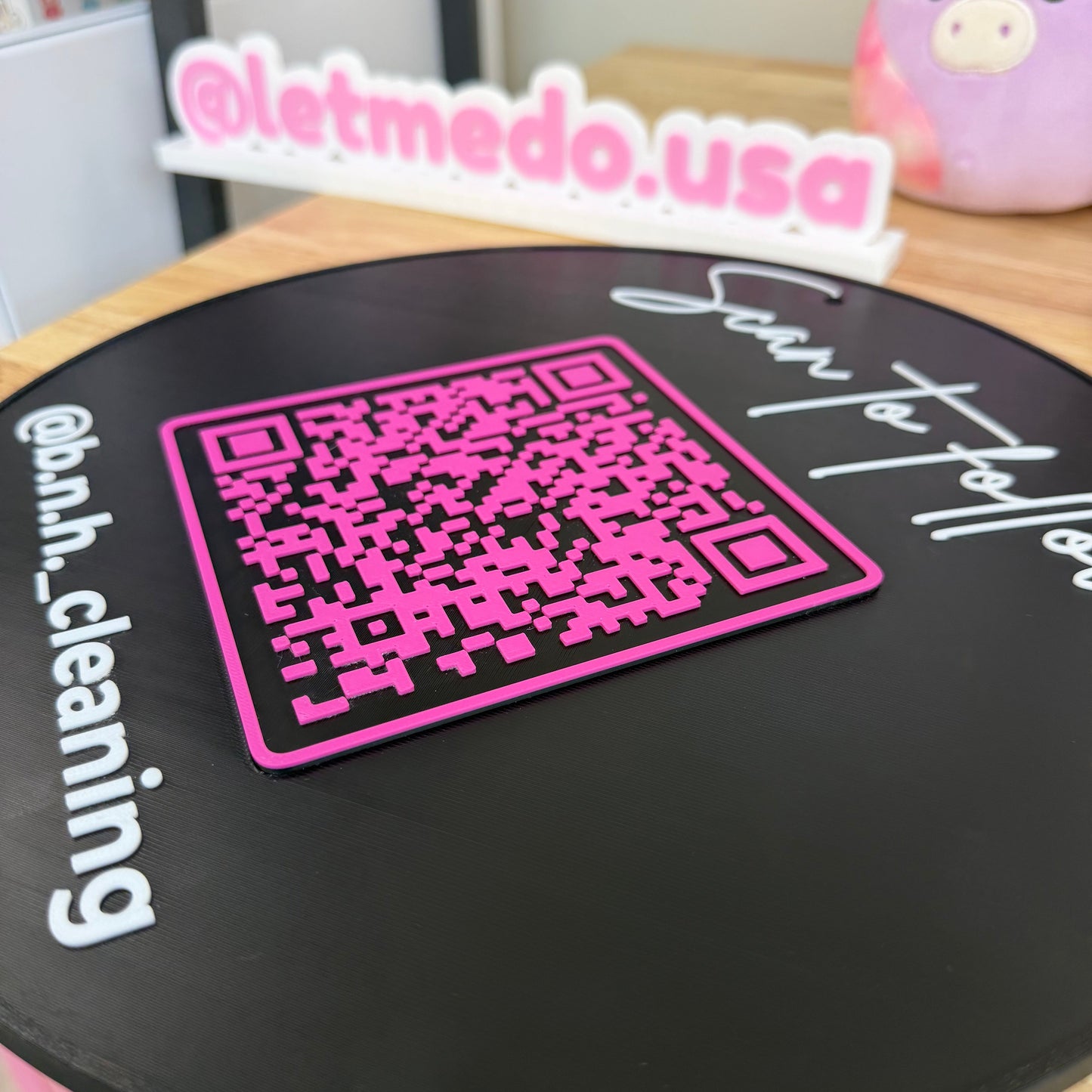Custom Magnetic 3D Printed Business Logo Tent Sign