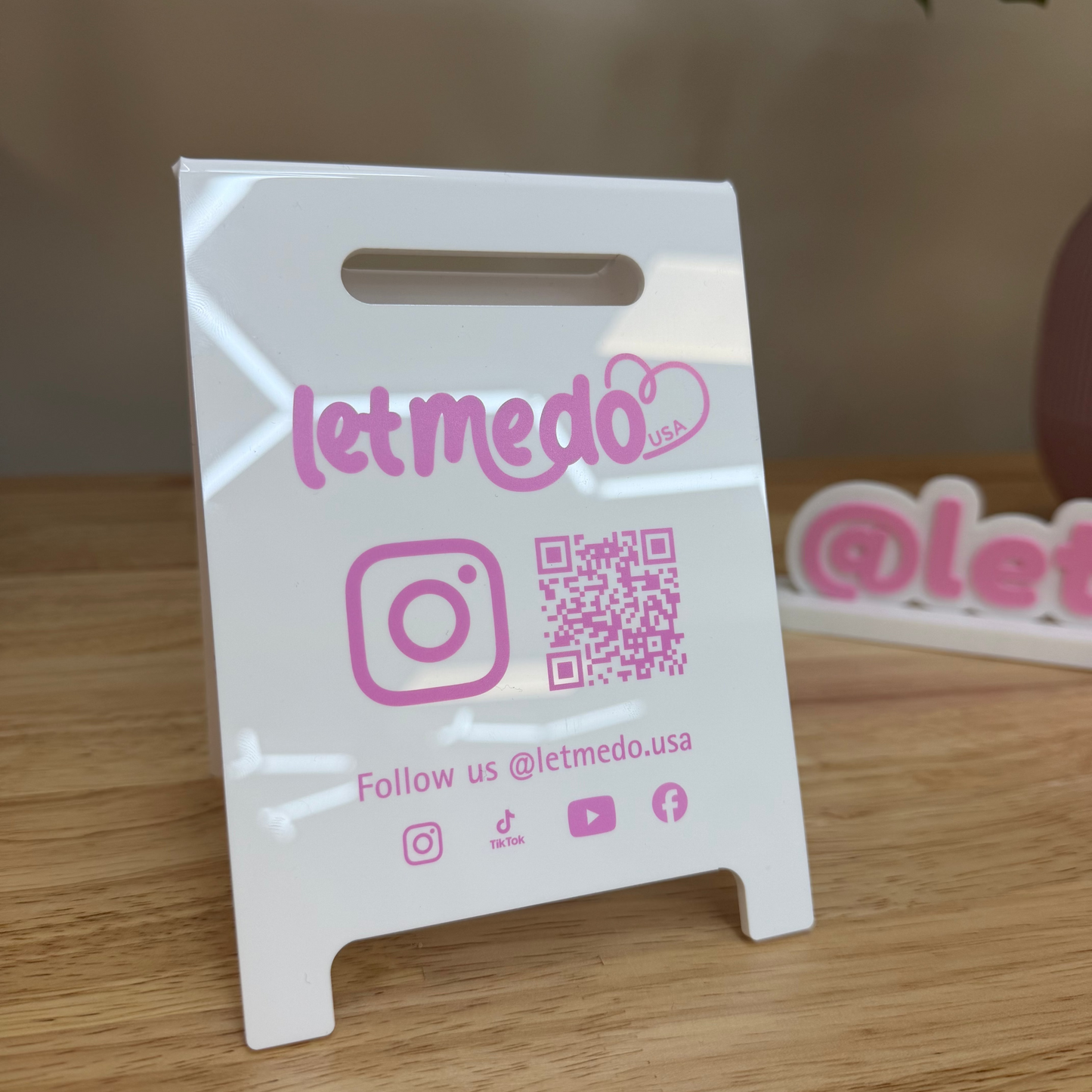 Custom Mini A-Frame Sign