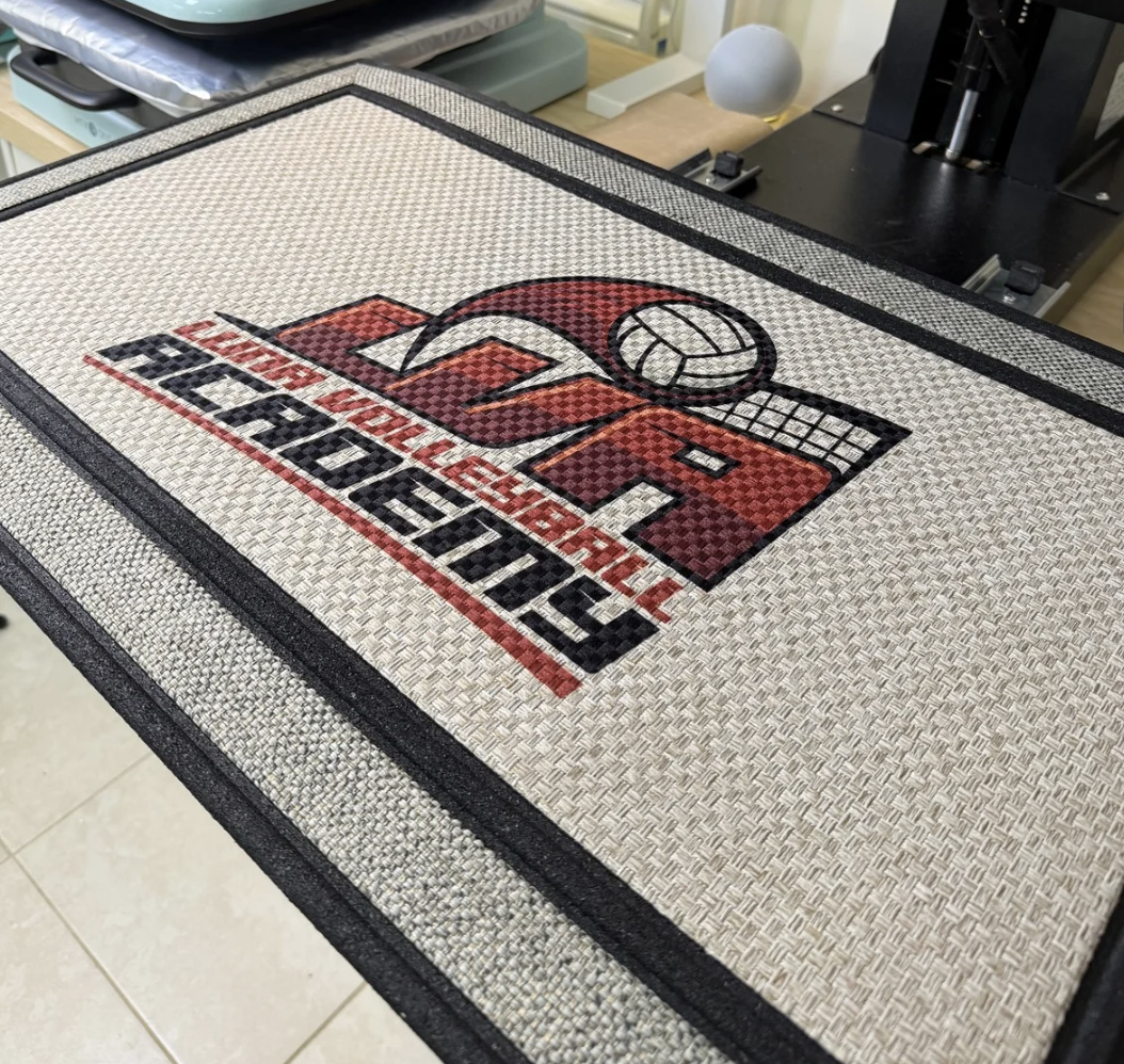 Custom Logo Heavy-Duty Doormat – Professional Branding for Your Entryway