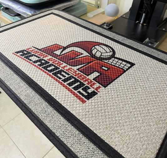 Custom Logo Heavy-Duty Doormat – Professional Branding for Your Entryway