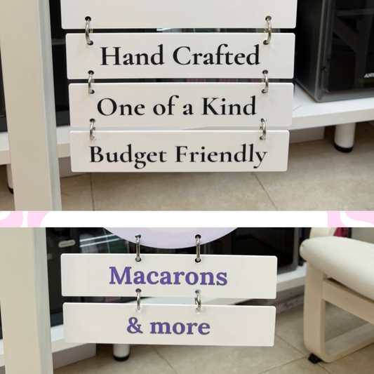 Extra Hanging Plaque (Add-On)