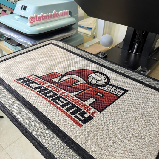 Custom Logo Heavy-Duty Doormat – Professional Branding for Your Entryway